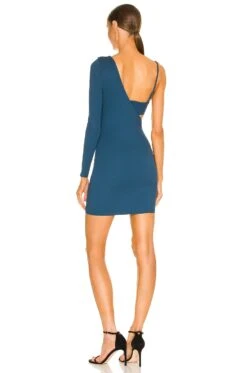 Valentina Mini Dress Dark Teal 7 Valentina Mini Dress Dark Teal -Hot Sale Clothing Store LOVF WD3159 V3