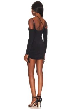 Paula Mini Dress Black -Hot Sale Clothing Store LOVF WD3498 V4