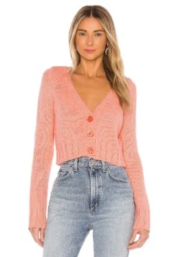 Into You Cardigan Pink