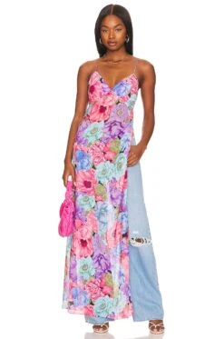 Wilshire Maxi Tank Kim Floral