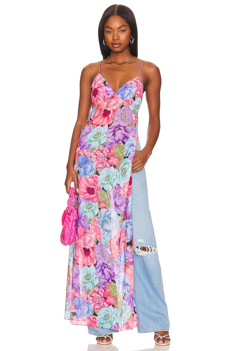 Wilshire Maxi Tank Kim Floral 3 Wilshire Maxi Tank Kim Floral