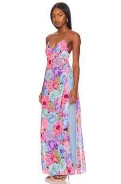 Wilshire Maxi Tank Kim Floral 8 Wilshire Maxi Tank Kim Floral -Hot Sale Clothing Store LOVF WS2443 V3