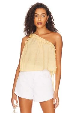 Tommy Top Lemon Yellow