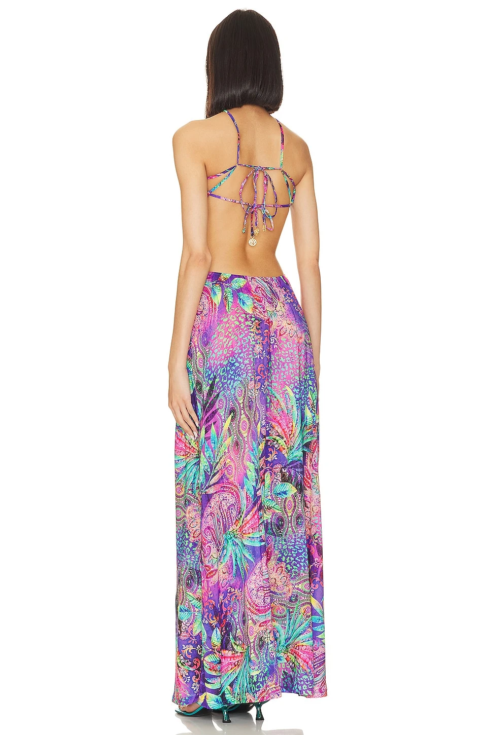Cut Out Maxi Dress Jungle Fever 5 Cut Out Maxi Dress Jungle Fever - Image 3