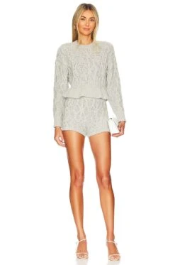 Caelynn Sweater Grey 9 Caelynn Sweater Grey -Hot Sale Clothing Store MALR WK216 V4