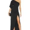 X REVOLVE Claire Maxi Dress Black -Hot Sale Clothing Store MELR WD799 V1