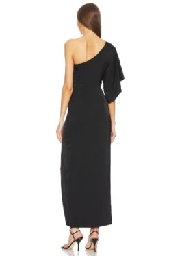 X REVOLVE Claire Maxi Dress Black -Hot Sale Clothing Store MELR WD799 V4