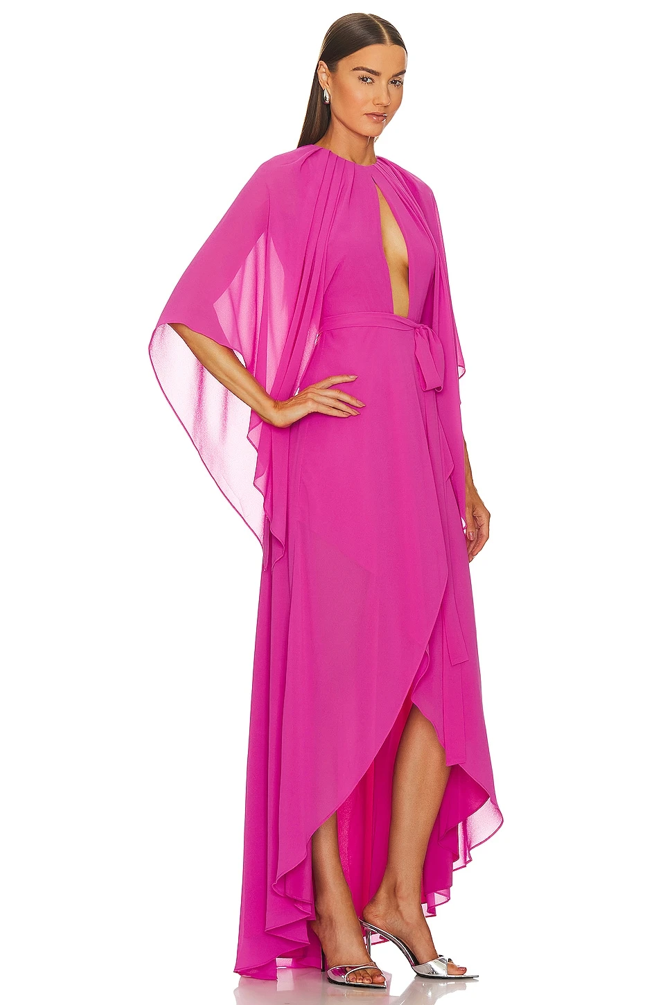 فستان SOLARE Hot Pink 4 فستان SOLARE Hot Pink - Image 2