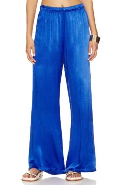 Theoden Wide Leg Pant Ultramarine