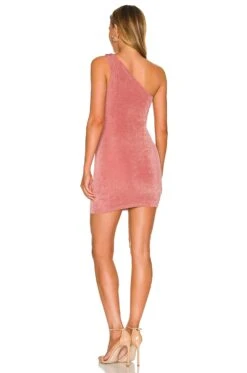 Gianna One Shoulder Dress Rose Pink 7 Gianna One Shoulder Dress Rose Pink -Hot Sale Clothing Store MOTO WD56 V3