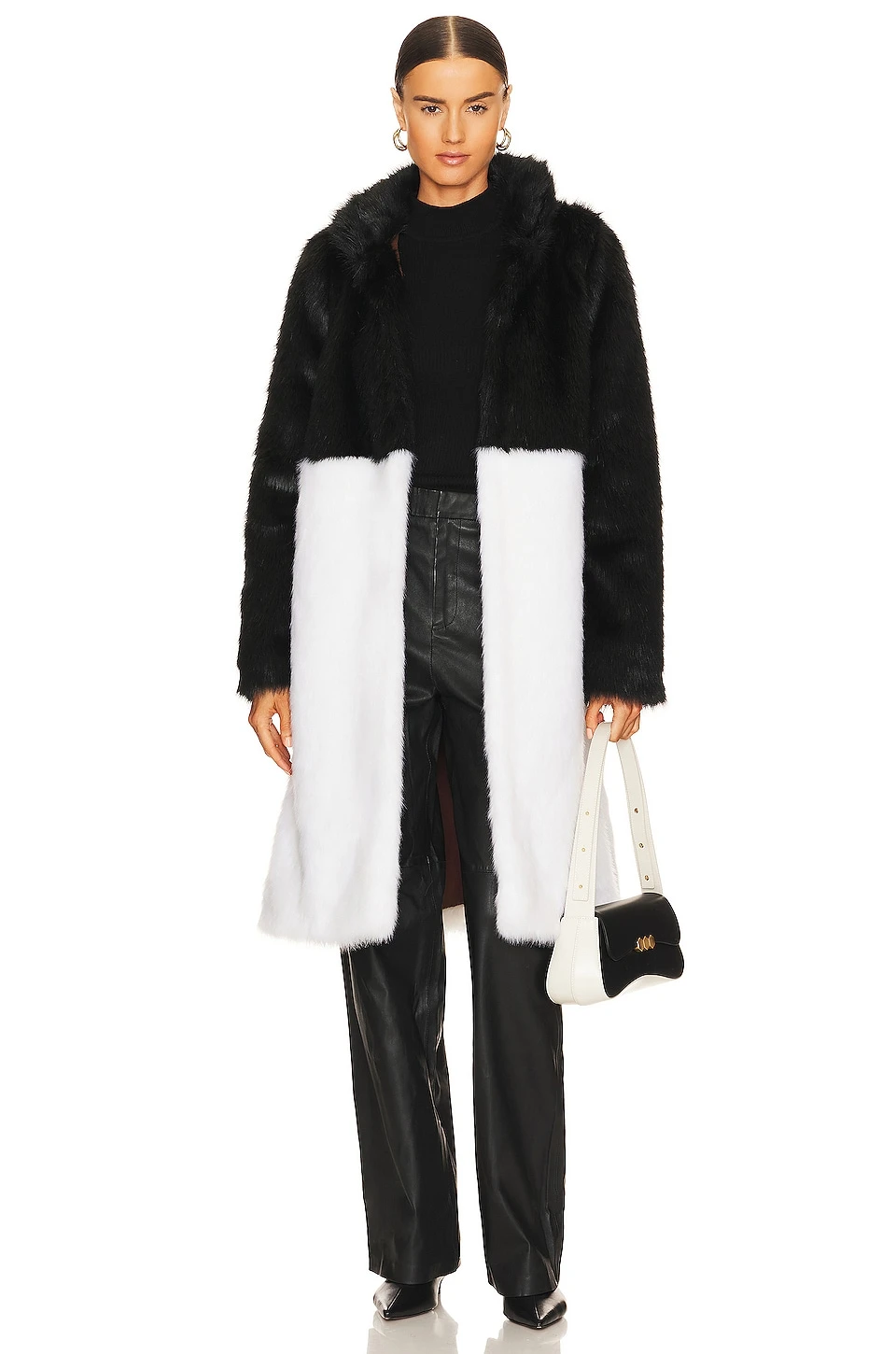 Dashuria Faux Fur Coat Black 3 Dashuria Faux Fur Coat Black