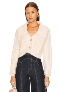 Evie Cardigan Ivory