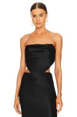 Hot Sale Clothing Store 21 4th Circle Top Black