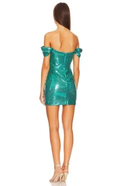 Annelise Mini Dress Turquoise -Hot Sale Clothing Store NBDR WD2811 V3