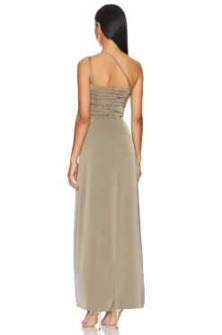 Houdah Gown Olive Green 7 Houdah Gown Olive Green -Hot Sale Clothing Store NBDR WD2830 V3