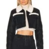 BLOUSON DOLLY Black & Ivory -Hot Sale Clothing Store NBDR WO69 V1