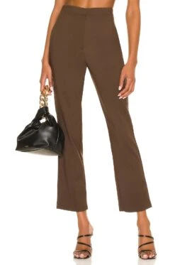 TARAJI パンツ Cocoa Brown