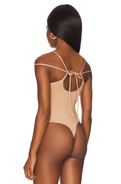Eloisa Bodysuit Lt Beige -Hot Sale Clothing Store NBDR WS792 V4
