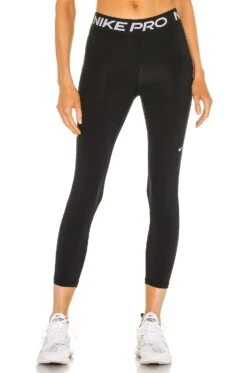 Nike NP 365 Tight Crop Black & White