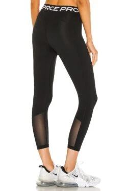 Nike NP 365 Tight Crop Black & White -Hot Sale Clothing Store NIKR WP125 V3