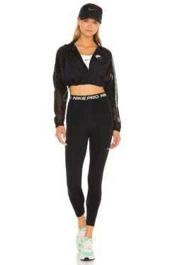 Nike 365 7/8 High Rise Legging Black -Hot Sale Clothing Store NIKR WP144 V4