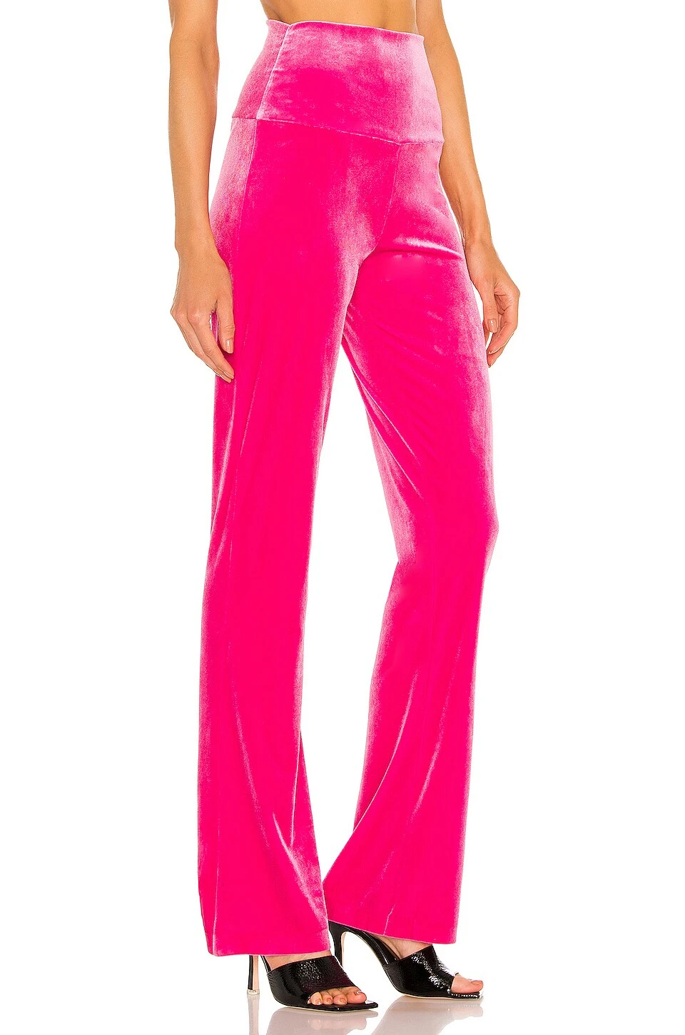 Norma Kamali Boot Pant Rose 4 Norma Kamali Boot Pant Rose - Image 2