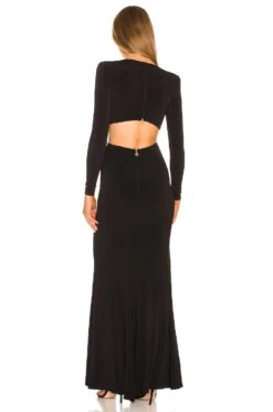 Riley Ring Cut Out Gown Black 9 Riley Ring Cut Out Gown Black -Hot Sale Clothing Store NKIE WD520 V3