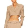 Cade Crop Jacket Camel