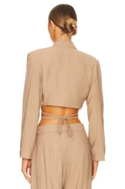Cade Crop Jacket Camel -Hot Sale Clothing Store NOCH WO13 V3