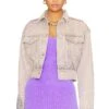 Off-White Bling Bling Baby Baggy Jacket Lilac -Hot Sale Clothing Store OFFR WO48 V1