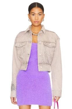 Off-White Bling Bling Baby Baggy Jacket Lilac