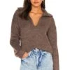 Annabelle Pullover Chocolate -Hot Sale Clothing Store ONEG WK191 V1