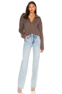 Annabelle Pullover Chocolate -Hot Sale Clothing Store ONEG WK191 V4