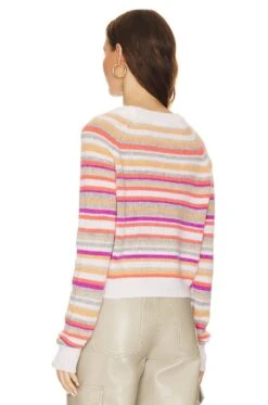 Blakely Cashmere Pullover Coral Combo 8 Blakely Cashmere Pullover Coral Combo -Hot Sale Clothing Store ONEG WK230 V3