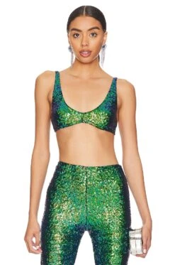 Shine On Sequin Bra Red 17 Shine On Sequin Bra Red -Hot Sale Clothing Store ONLY WI1127 V1