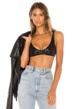 Shine On Sequin Bra Red 15 Shine On Sequin Bra Red -Hot Sale Clothing Store ONLY WI969 V1