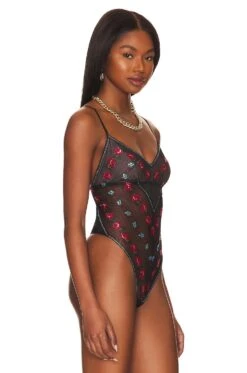 БОДИ CHEVRON Embroidered Roses -Hot Sale Clothing Store ONLY WS145 V3