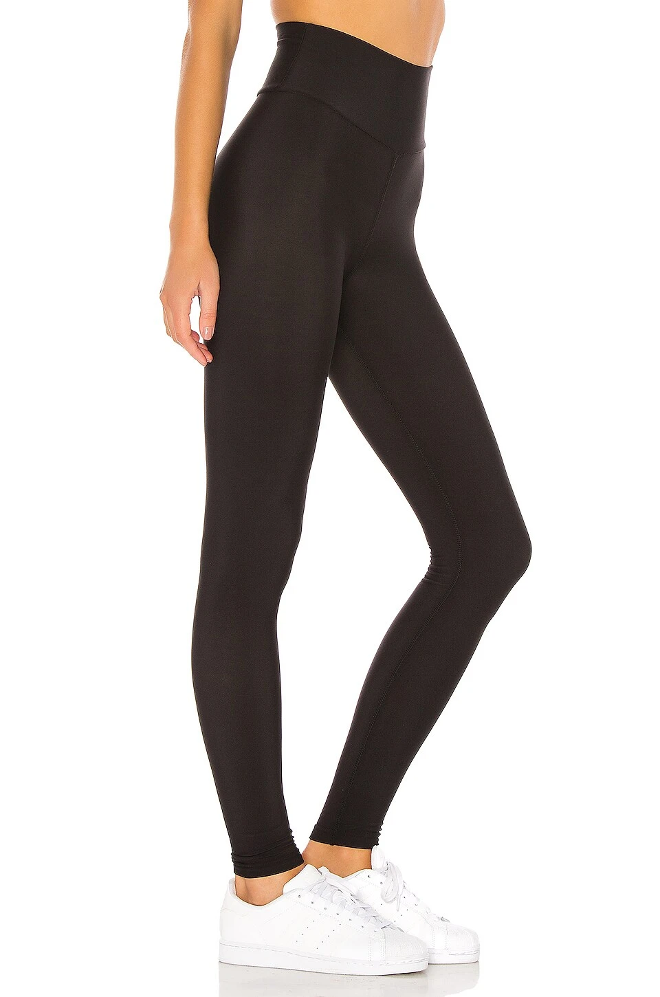 Fleece Lined High Waisted Matte Legging Black 4 Fleece Lined High Waisted Matte Legging Black - Image 2