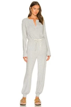 Simone Jumpsuit Heather Grey