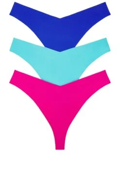Tori Thong 3 Pack Cotton Candy