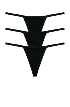 Belinda G String 3 Pack Black -Hot Sale Clothing Store PRIP WI38 V1 1