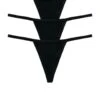 Belinda G String 3 Pack Black -Hot Sale Clothing Store PRIP WI38 V1