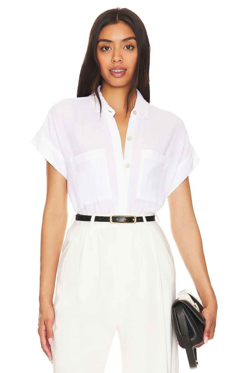 RAILS Cito Button Up Shirt True White 3 RAILS Cito Button Up Shirt True White