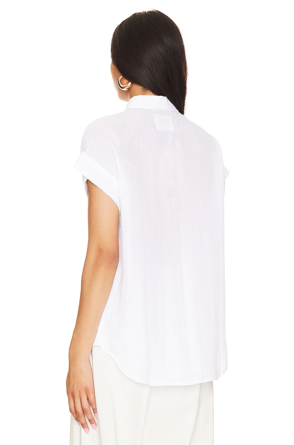 RAILS Cito Button Up Shirt True White 5 RAILS Cito Button Up Shirt True White - Image 3