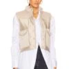 Rag & Bone GILET ERICA Taupe 1 Rag & Bone GILET ERICA Taupe -Hot Sale Clothing Store RGBR WO91 V1