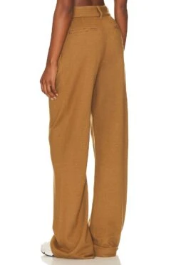 Rag & Bone Shelly Wide Leg Wool Pant Camel -Hot Sale Clothing Store RGBR WP90 V3 C