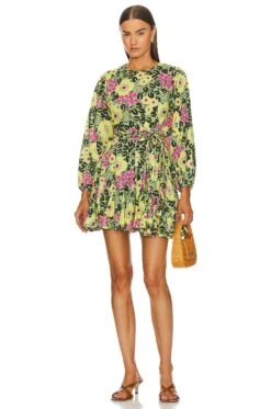 Ella Dress Sunny Aura Blossom