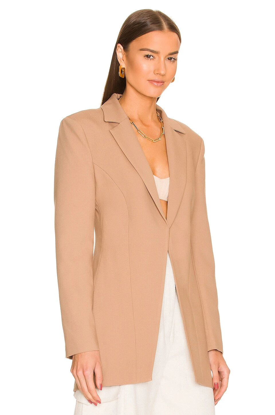 Riva Blazer Tan 5 Riva Blazer Tan - Image 3