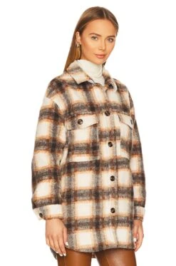 Sanctuary Town Shacket Westside Plaid -Hot Sale Clothing Store SANC WO300 V3