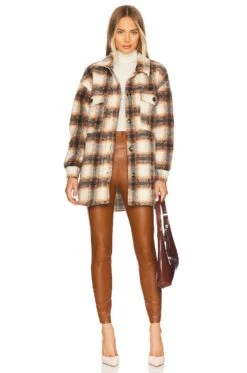 Sanctuary Town Shacket Westside Plaid -Hot Sale Clothing Store SANC WO300 V5